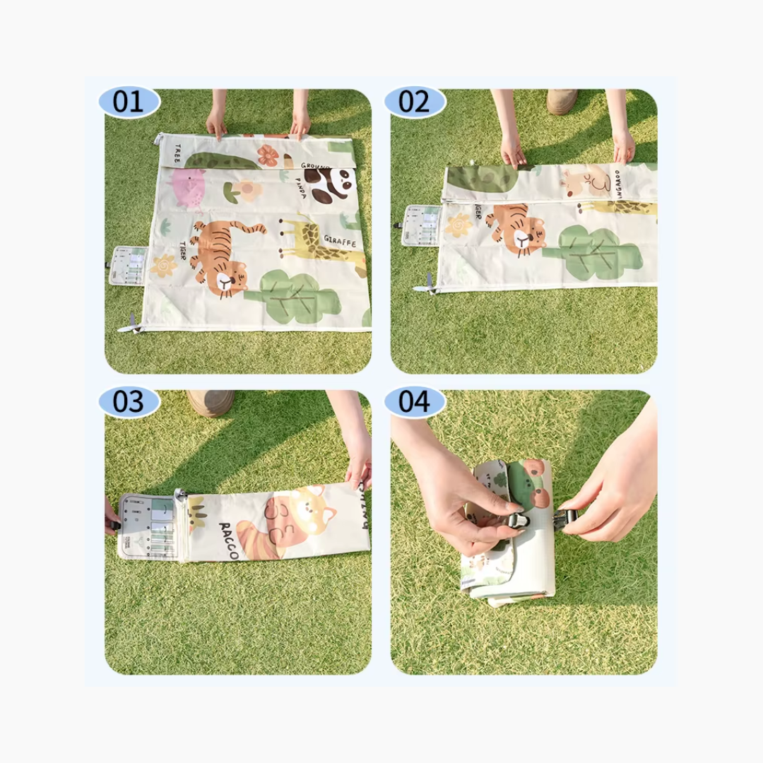 Mat de Picnic Impermeable plegable Infantil 145x210cm