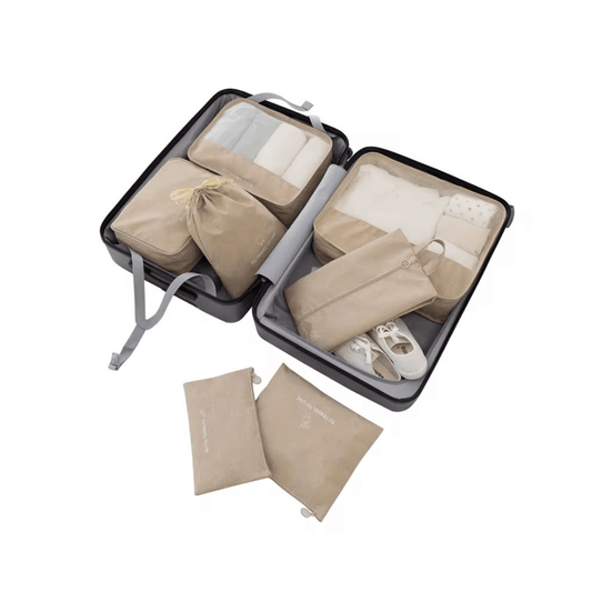 Set organizador de valija x7 piezas - Hola mundo