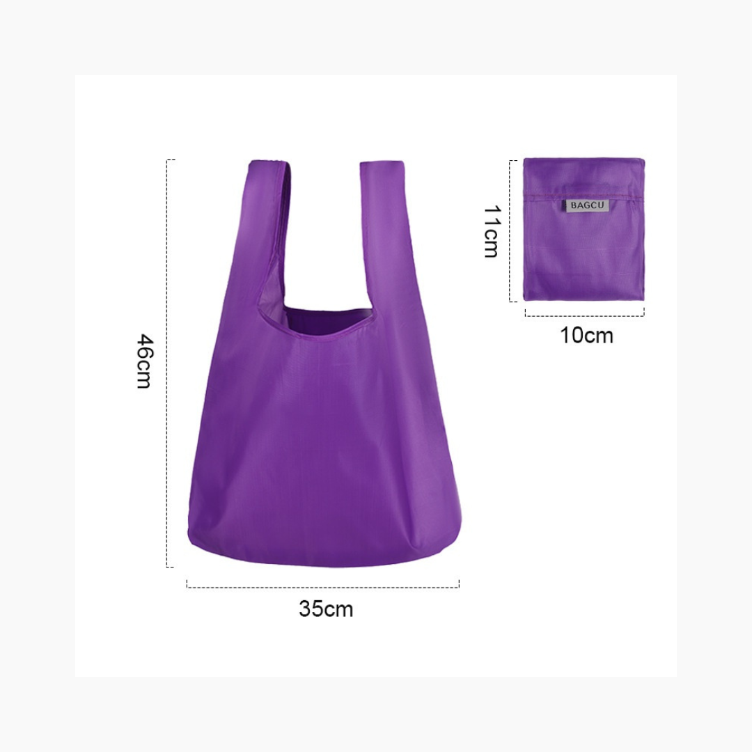 Bolsa de Compras Eco Reutilizable Plegable