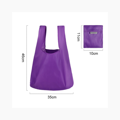 Bolsa de Compras Eco Reutilizable Plegable