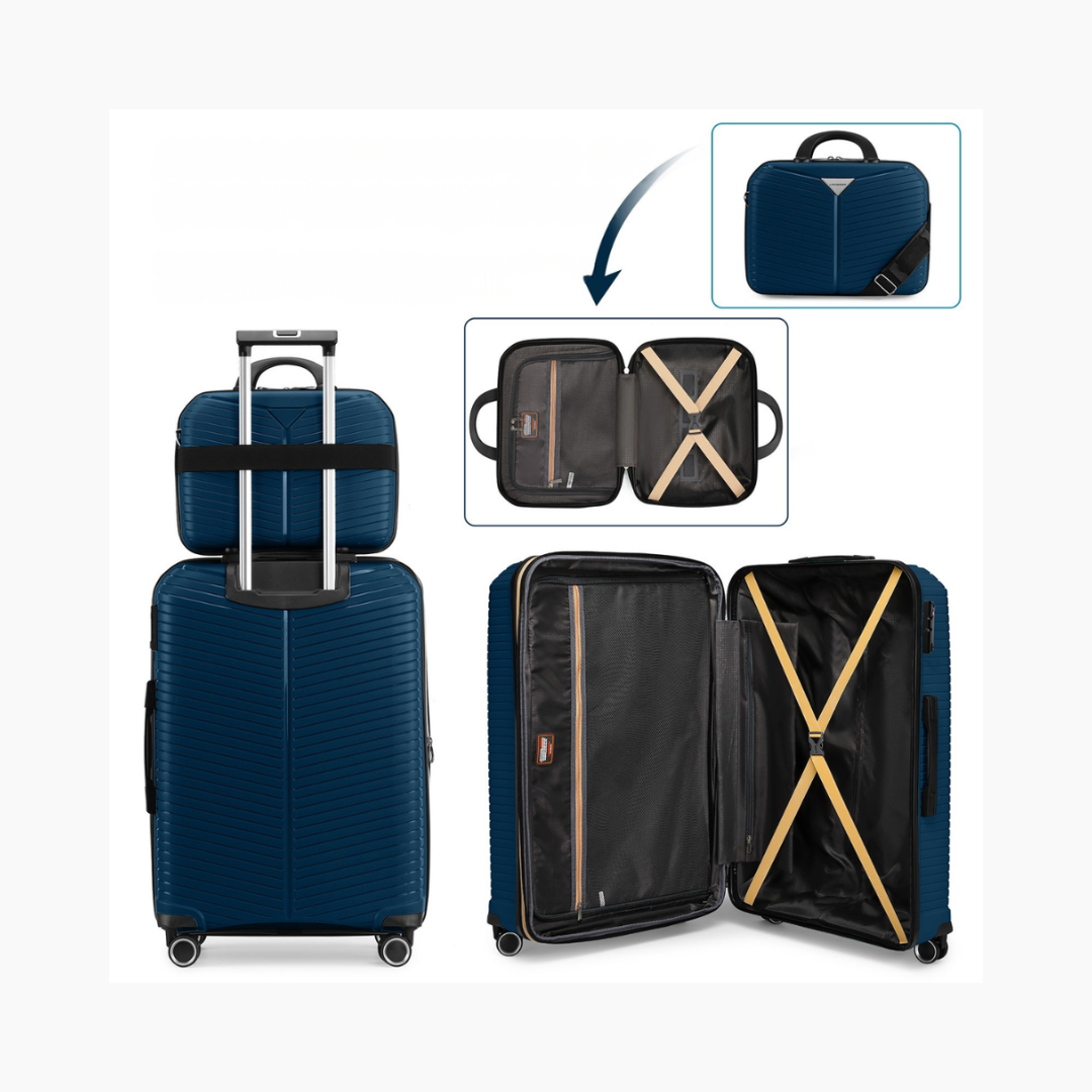 Bolso Rígido Larvender Roma 14" - Maletín de Viaje (5823)