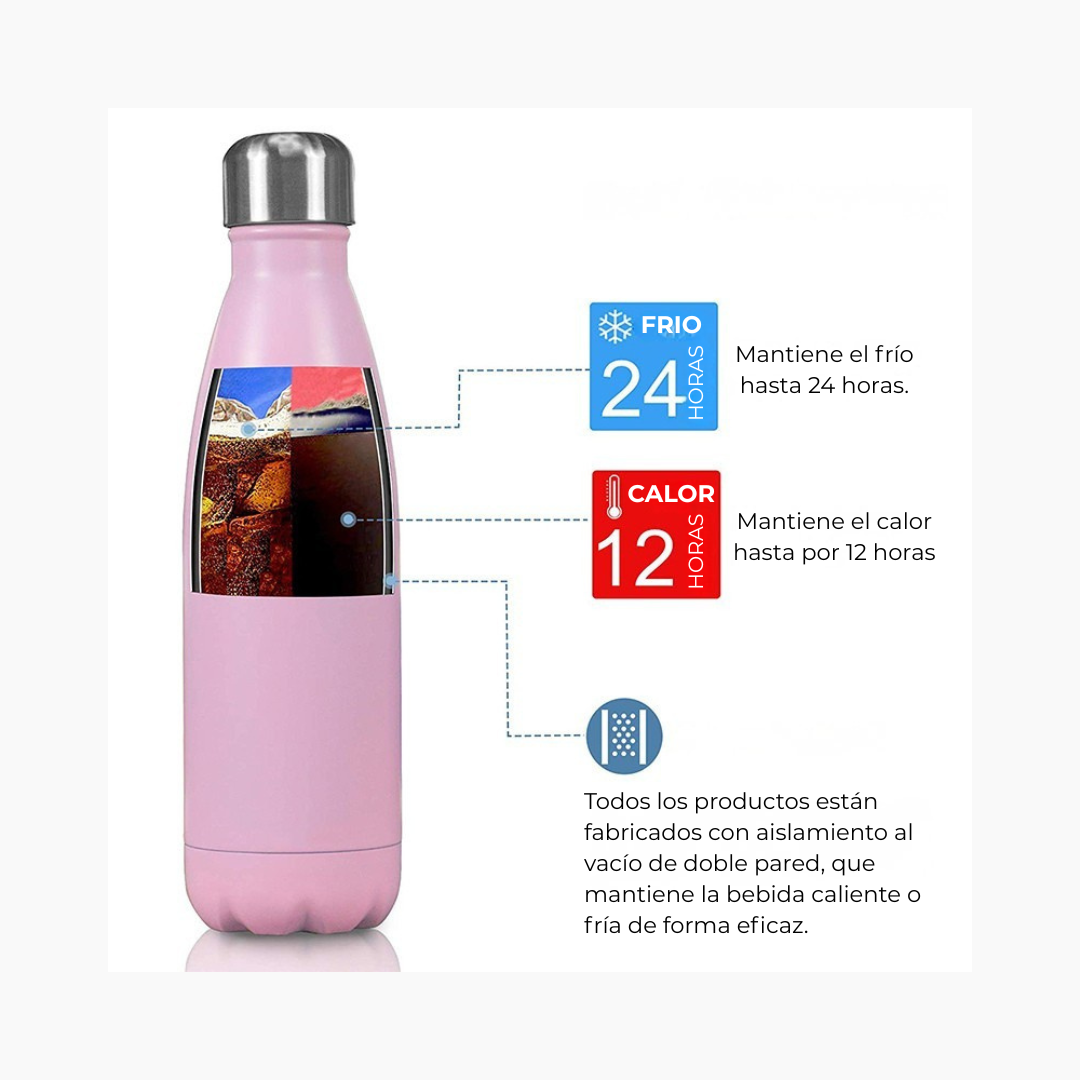 Botella Térmica Slim 500ml
