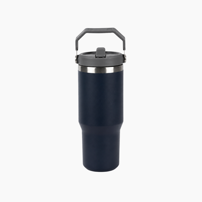 Vaso Térmico con Manija y Sorbete 30 Oz 890ml