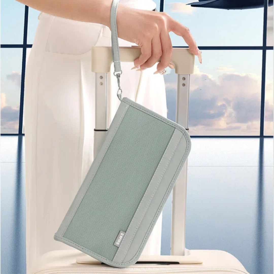 Porta Pasaporte con RFID