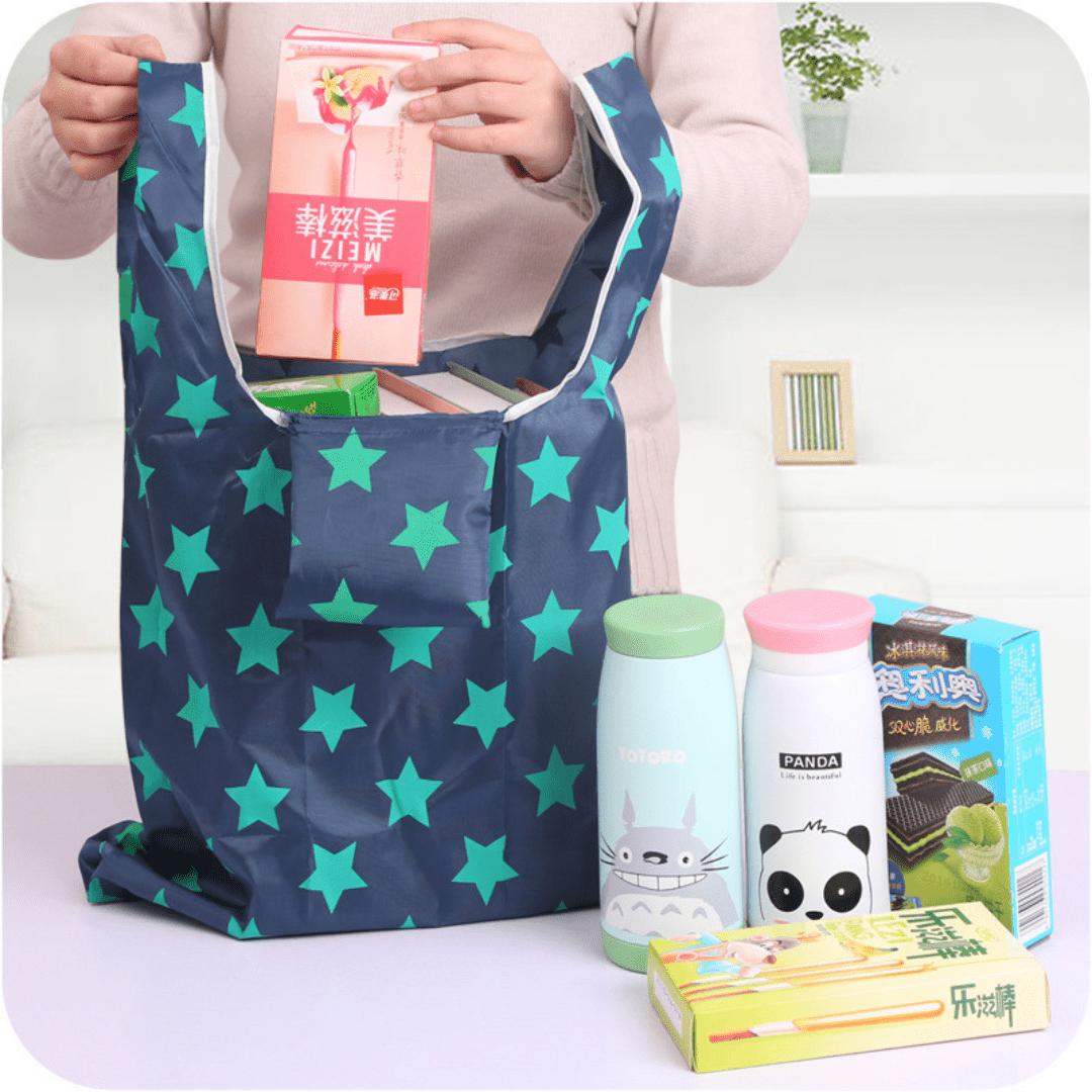 Bolsa de Compras Eco Plegable - Hola mundo