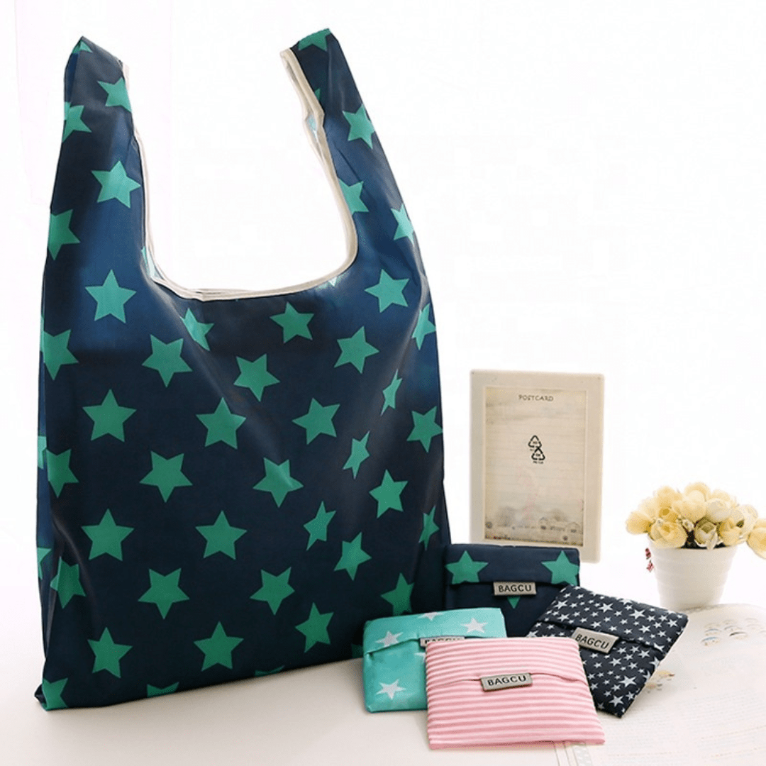 Bolsa de Compras Eco Plegable - Hola mundo