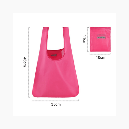 Bolsa de Compras Eco Reutilizable Plegable - Hola mundo