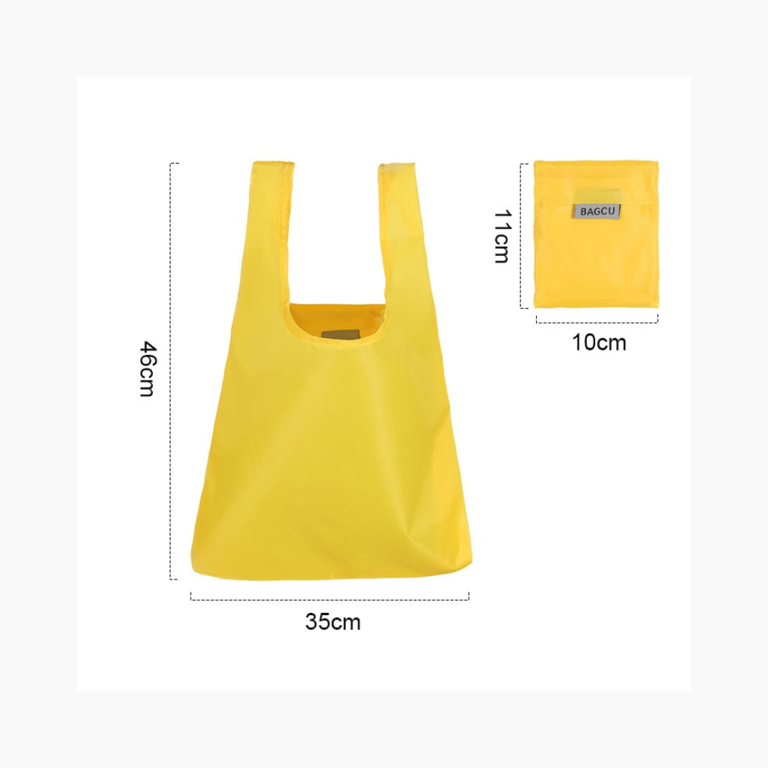 Bolsa de Compras Eco Reutilizable Plegable - Hola mundo