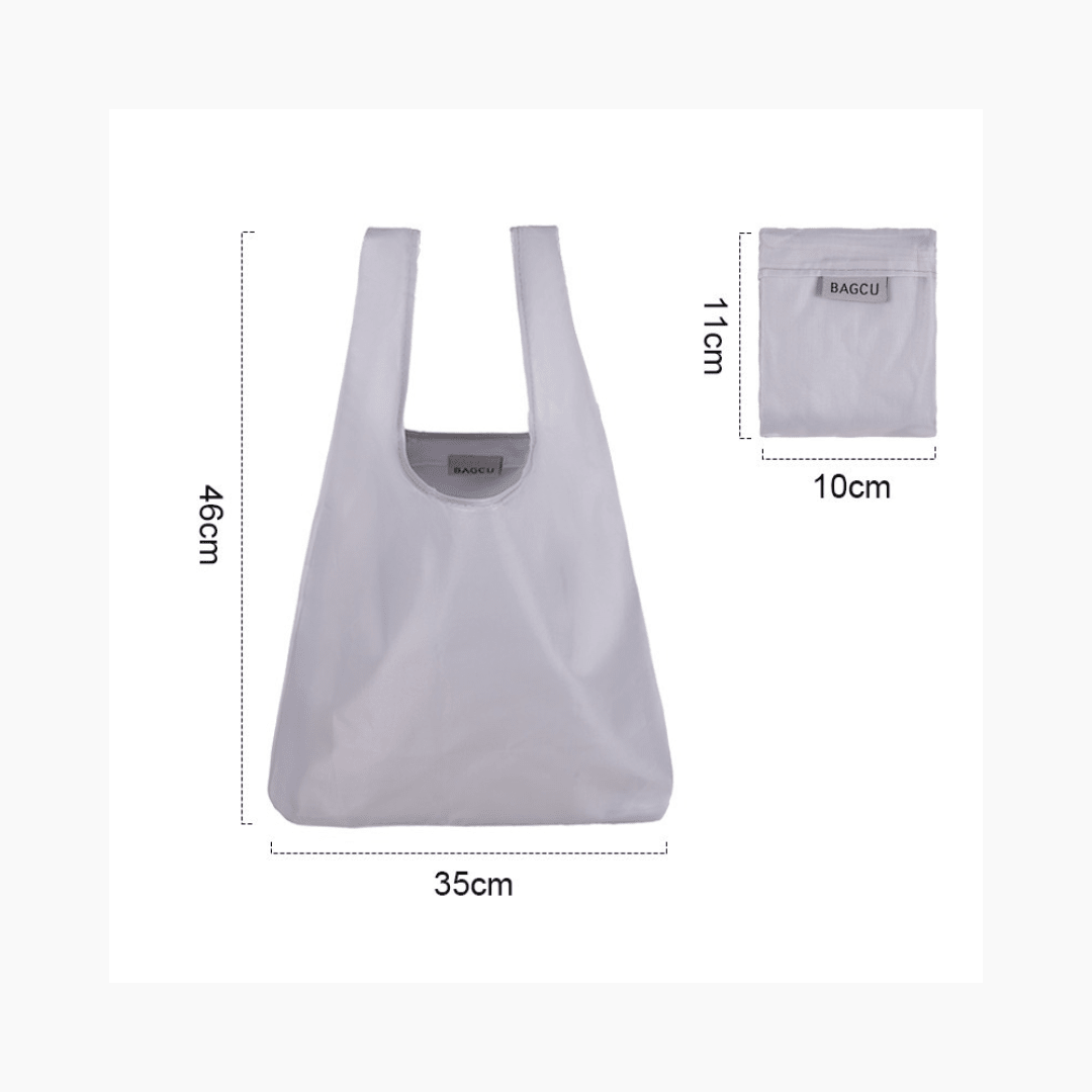Bolsa de Compras Eco Reutilizable Plegable - Hola mundo