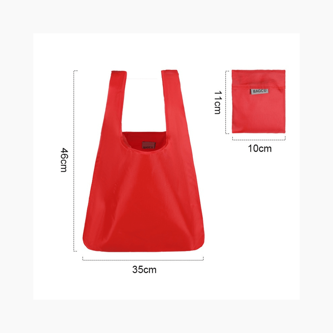 Bolsa de Compras Eco Reutilizable Plegable - Hola mundo
