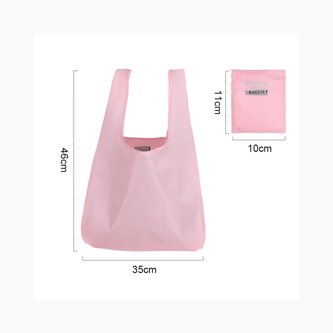 Bolsa de Compras Eco Reutilizable Plegable - Hola mundo