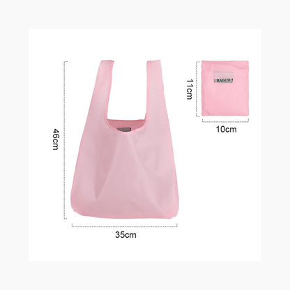 Bolsa de Compras Eco Reutilizable Plegable - Hola mundo
