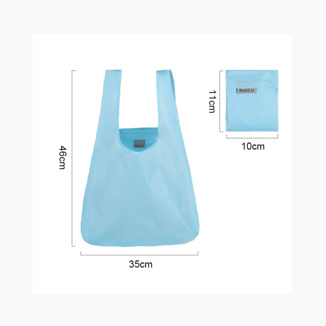Bolsa de Compras Eco Reutilizable Plegable - Hola mundo