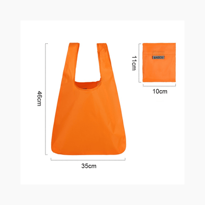 Bolsa de Compras Eco Reutilizable Plegable - Hola mundo