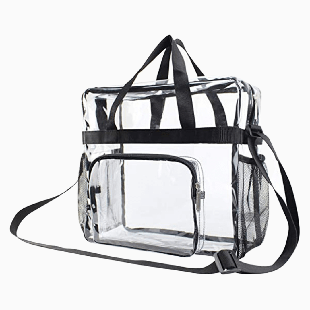 Bolso Bandolera Transparente - Hola mundo