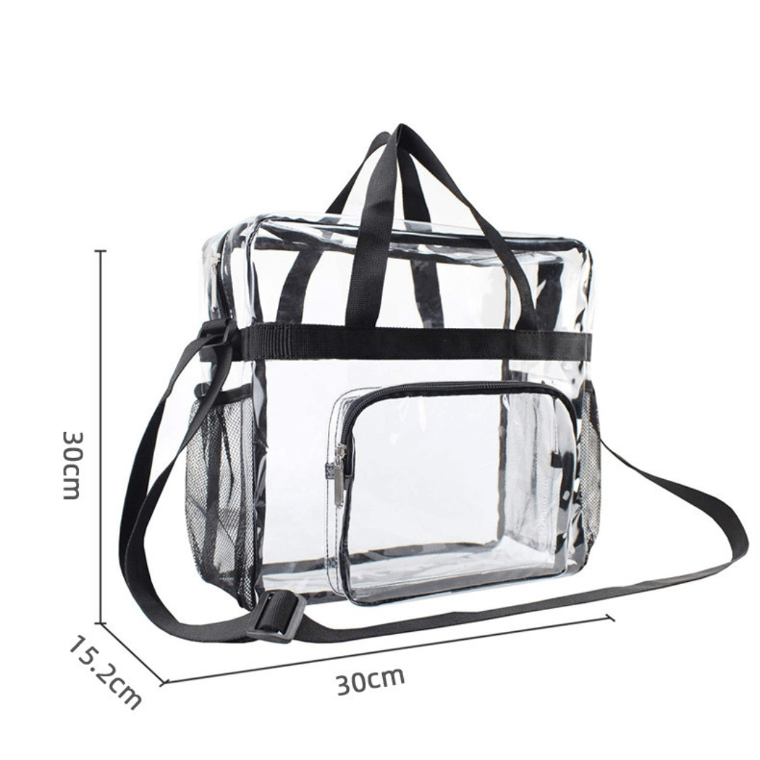 Bolso Bandolera Transparente - Hola mundo
