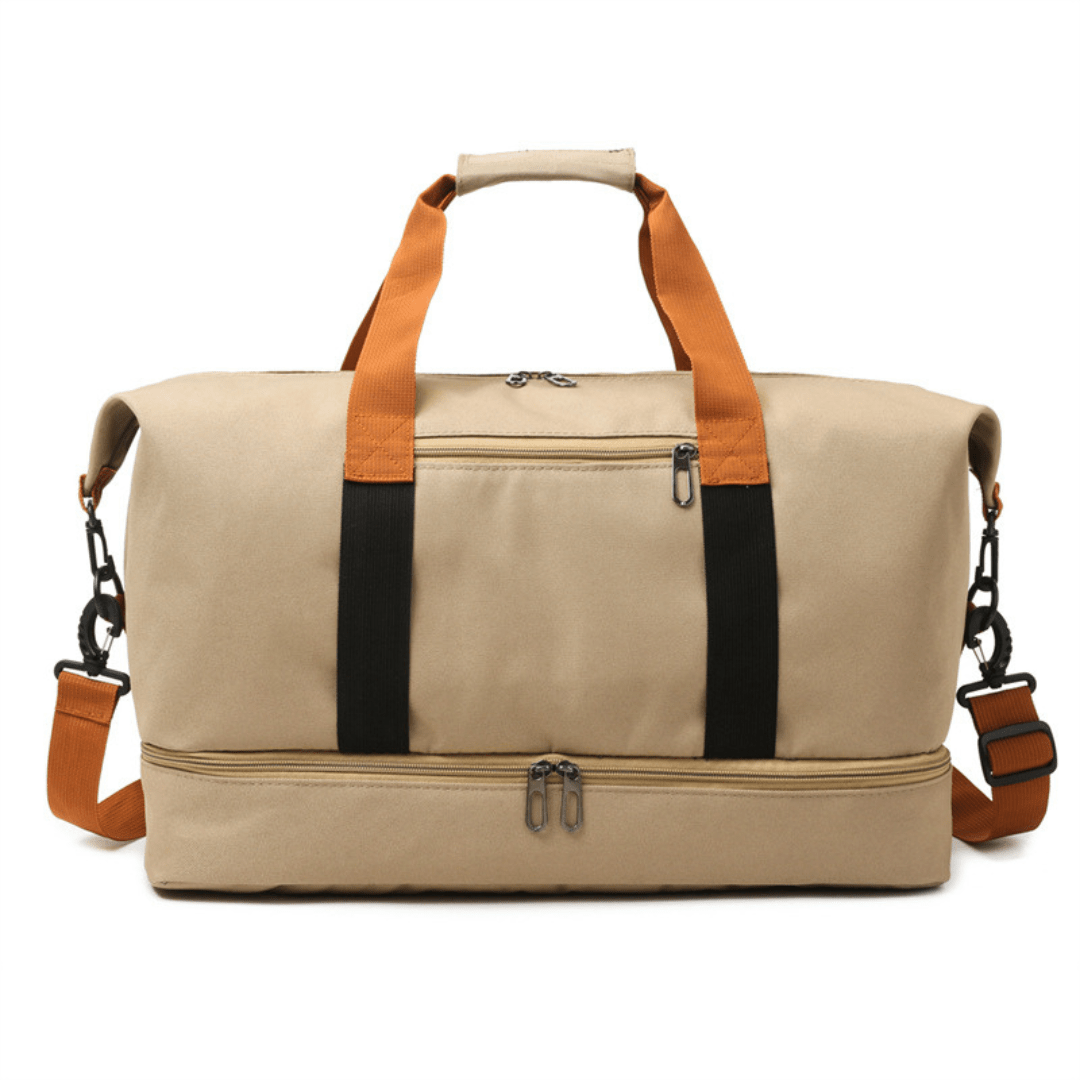 Bolso de Viaje Weekend con Compartimento Separado - Hola mundo