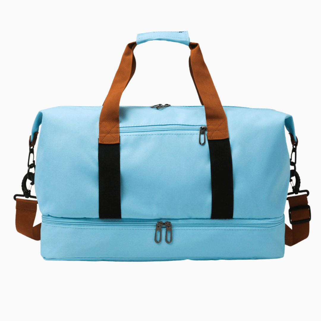 Bolso de Viaje Weekend con Compartimento Separado - Hola mundo