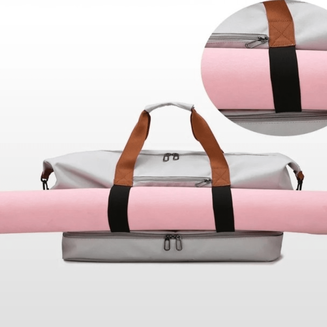 Bolso de Viaje Weekend con Compartimento Separado - Hola mundo