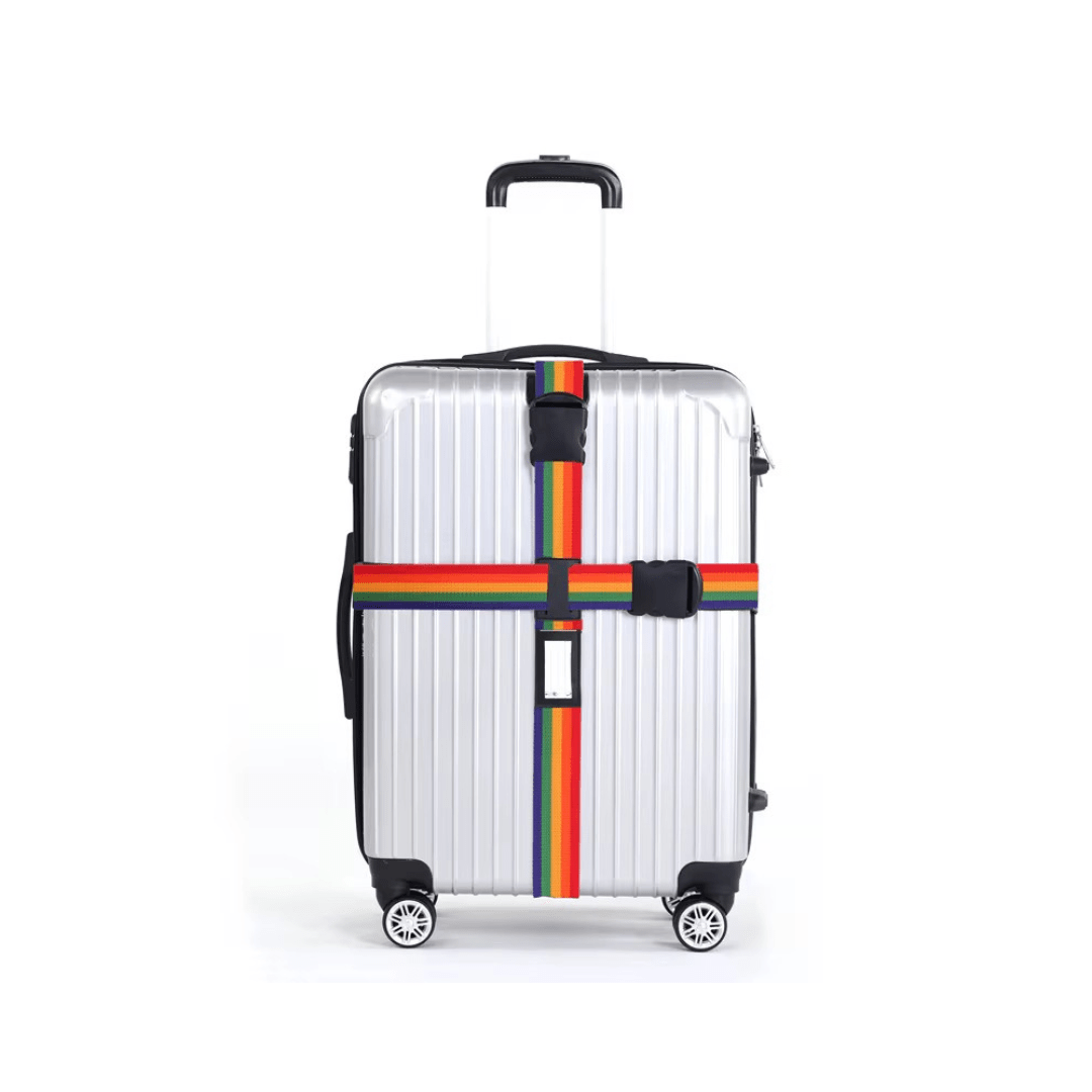 Correa Identificatoria Cruzada para Equipaje - Hola mundo