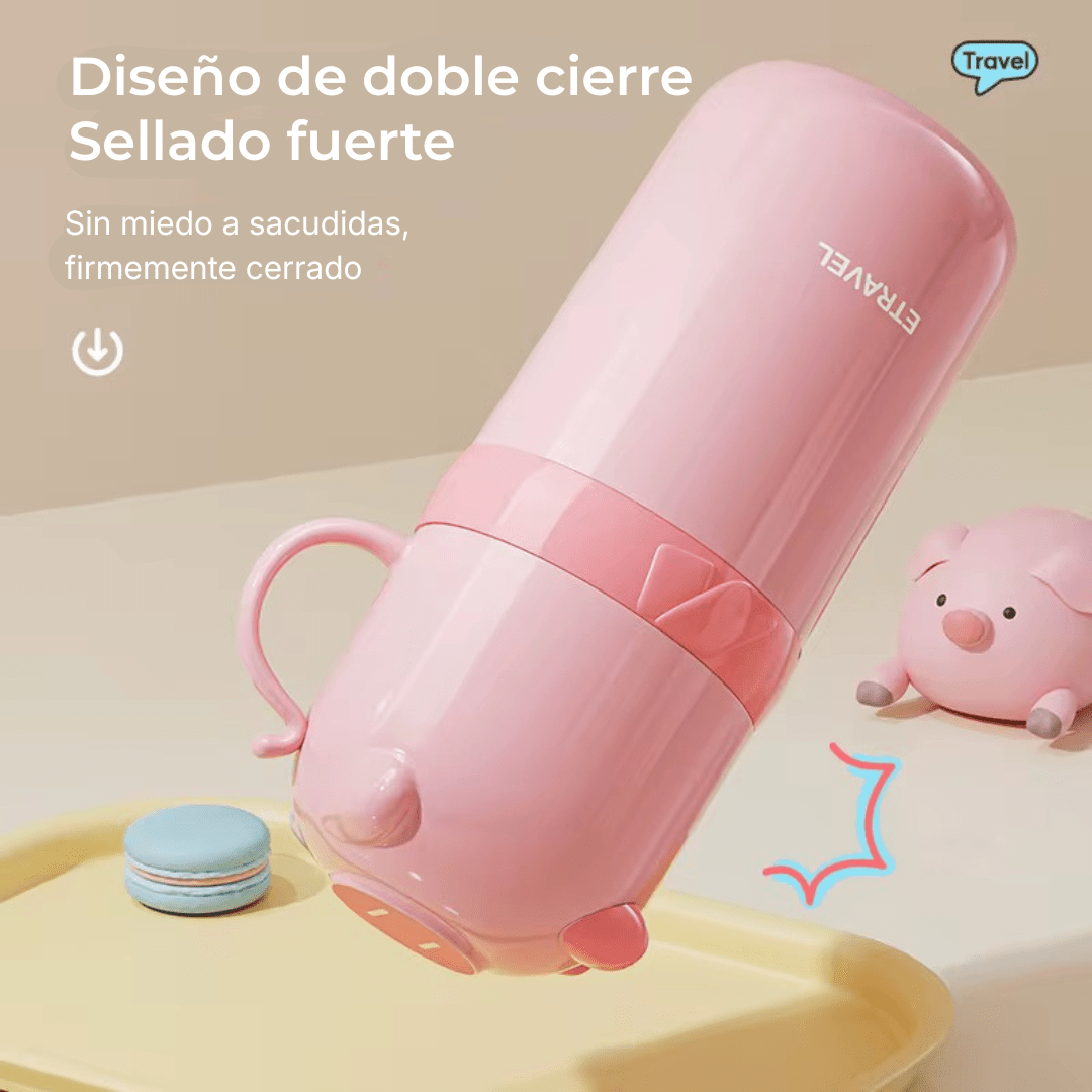 Estuche dental infantil - Hola mundo