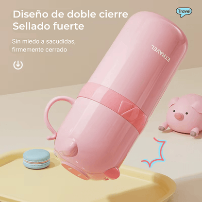 Estuche dental infantil - Hola mundo