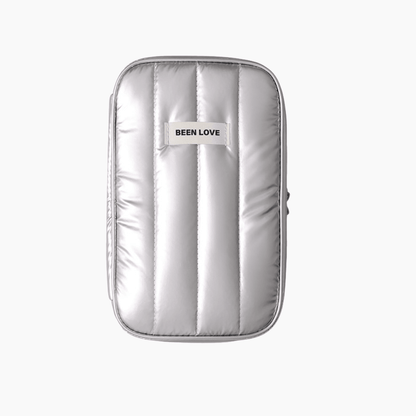 Estuche Organizador Portátil para Cables y Accesorios Puffer - Hola mundo