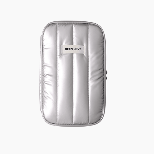 Estuche Organizador Portátil para Cables y Accesorios Puffer - Hola mundo