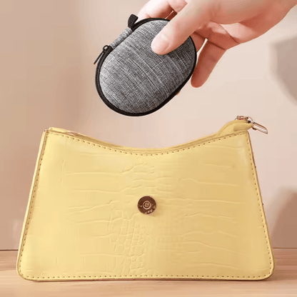 Estuche Organizador Rigido Portátil Para Cables Y Accesorios - Hola mundo