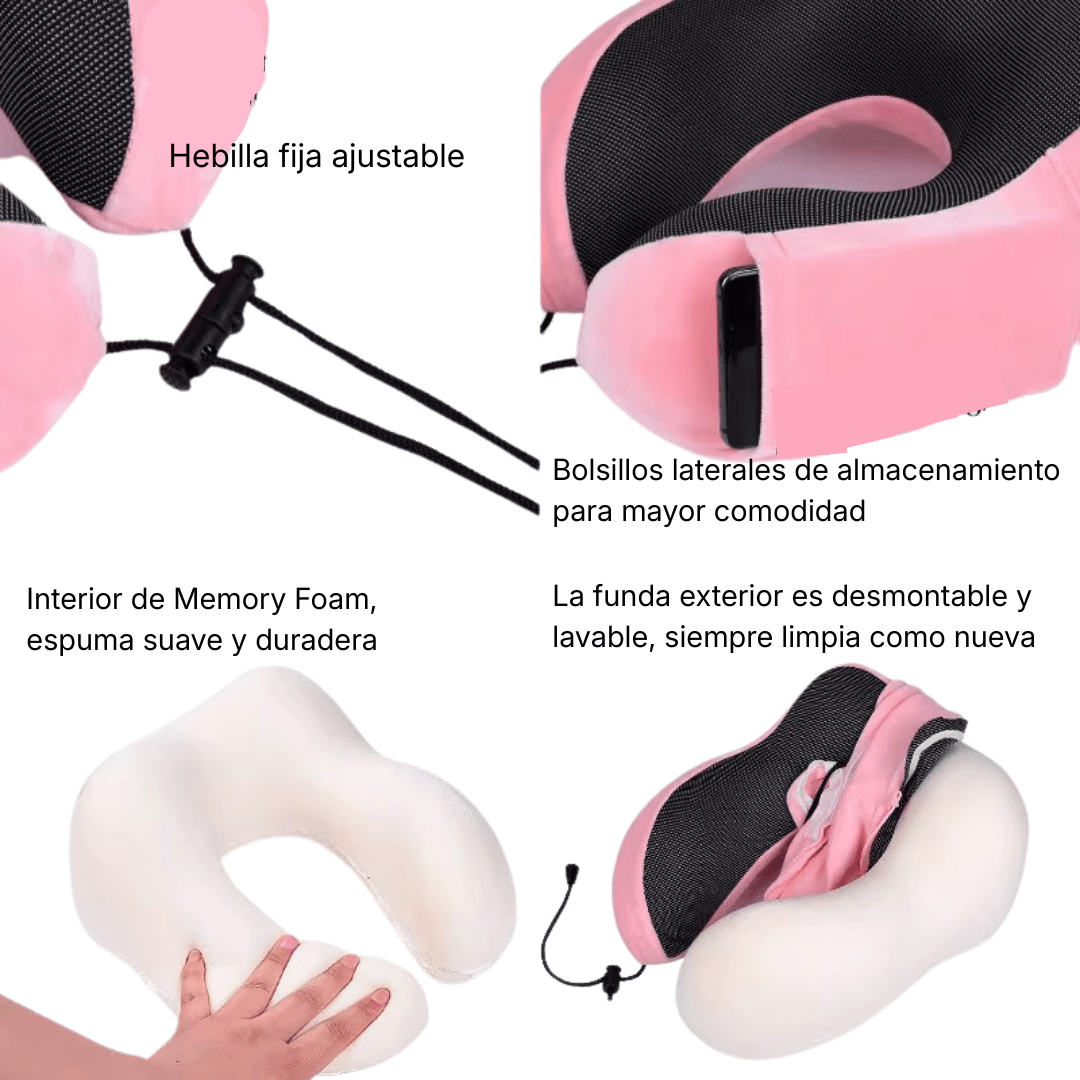 Kit almohada Memory Foam - Hola mundo