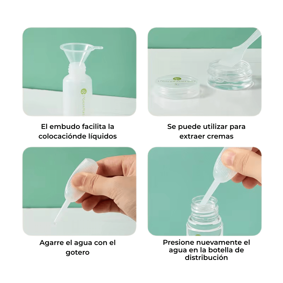 Kit de envases reutilizables - Hola mundo