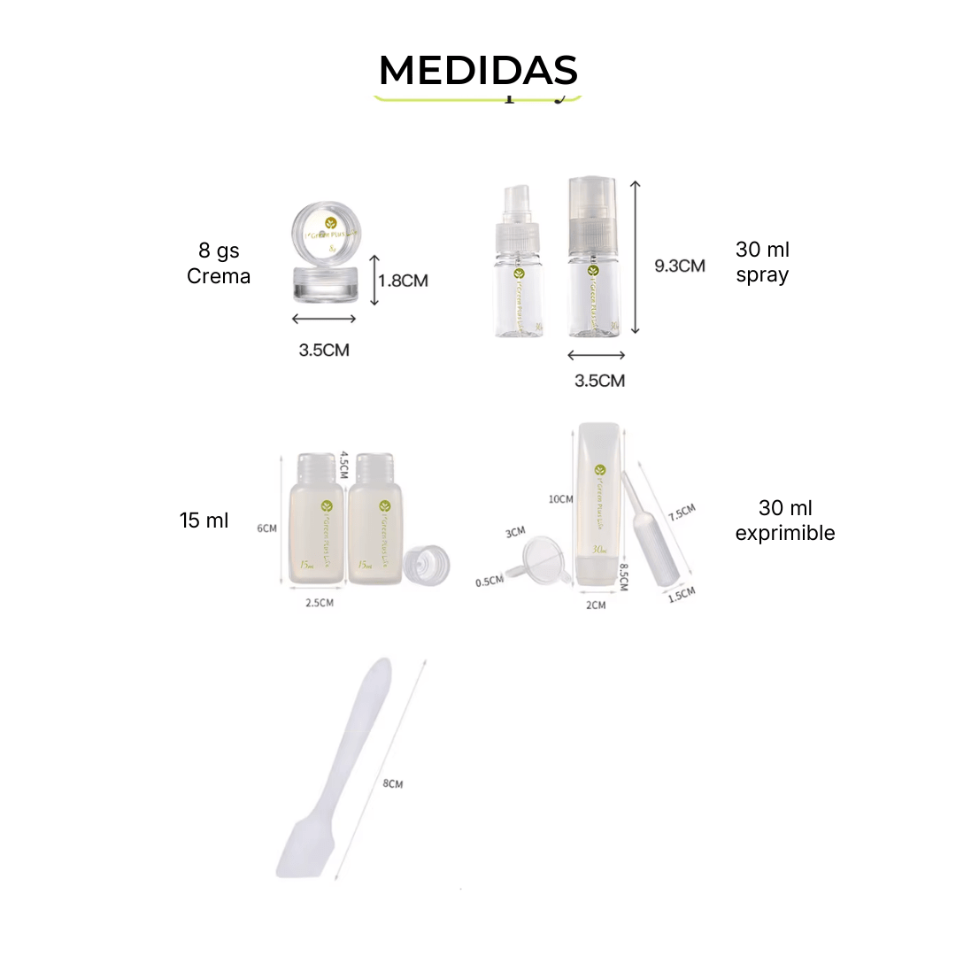 Kit de envases reutilizables - Hola mundo