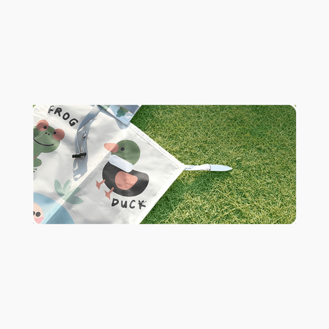 Mat de Picnic Impermeable plegable Infantil 145x210cm - Hola mundo