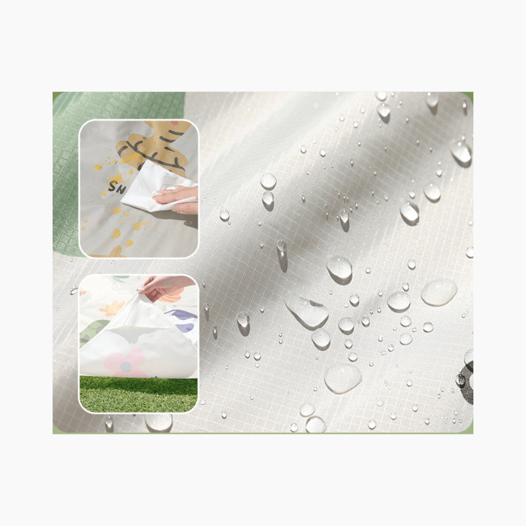 Mat de Picnic Impermeable plegable Infantil 145x210cm - Hola mundo