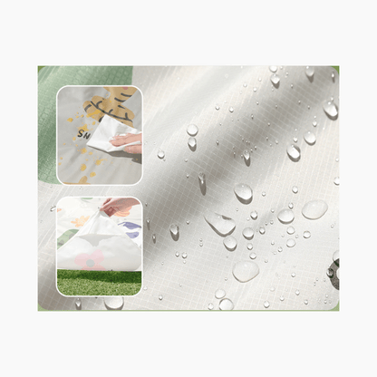 Mat de Picnic Impermeable plegable Infantil 145x210cm - Hola mundo