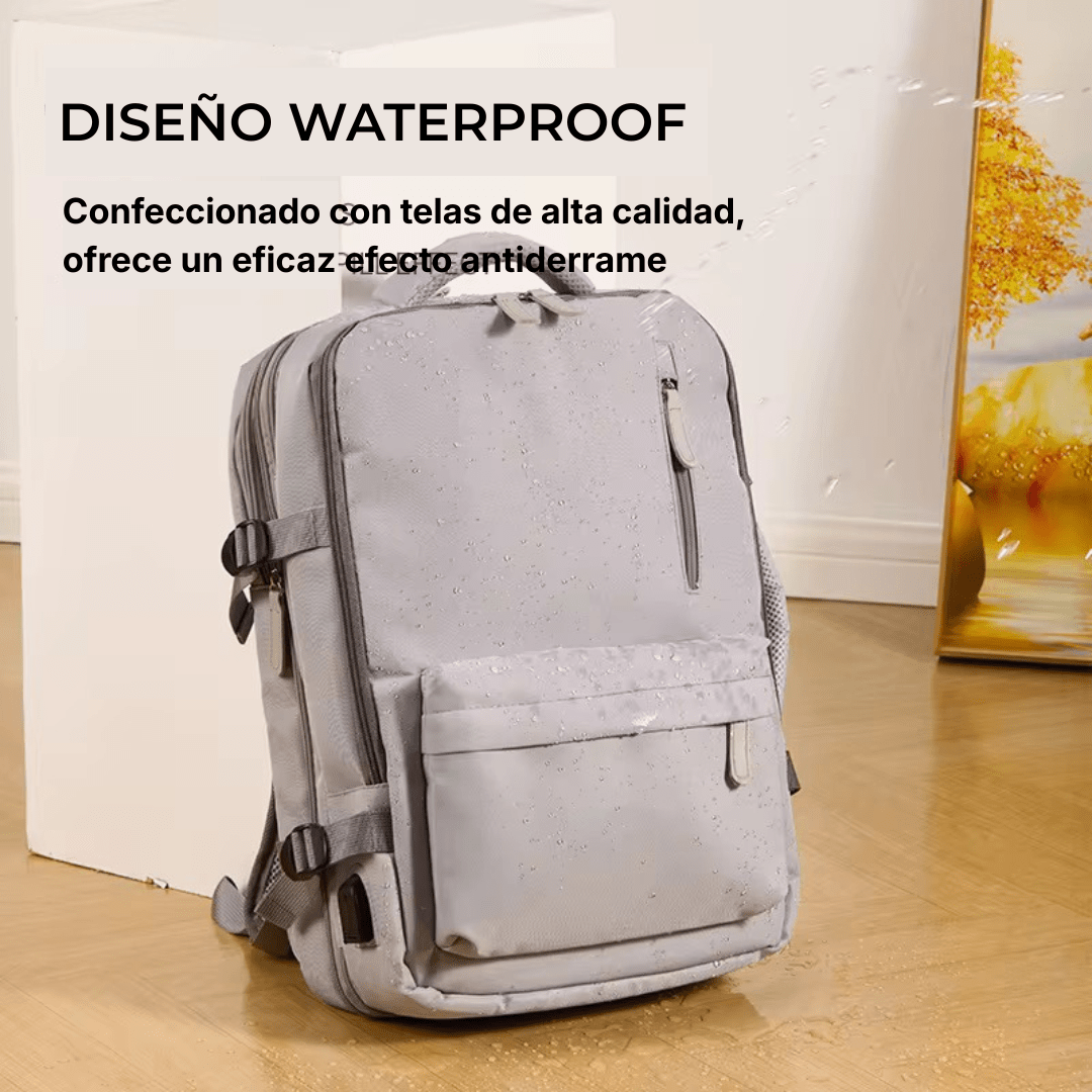 Mochila Carry On con USB - Hola mundo
