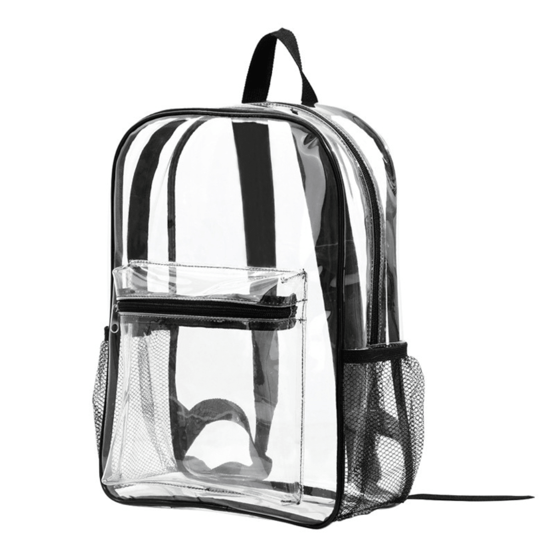 Mochila Transparente - Hola mundo