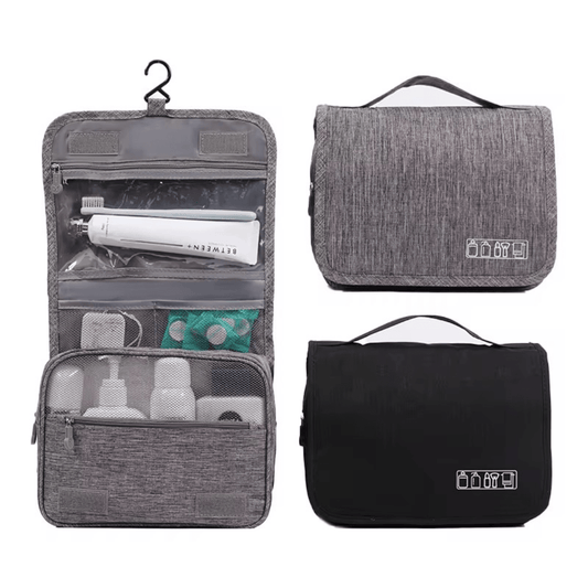 Neceser colgante plegable - Hola mundo