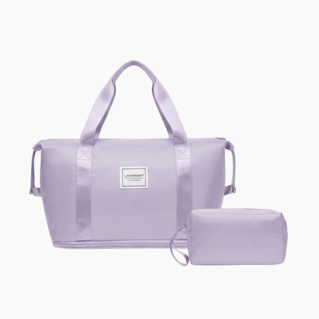 Set Bolso de Mano de Viaje + Neceser Larvender Venecia (5656) - Hola mundo