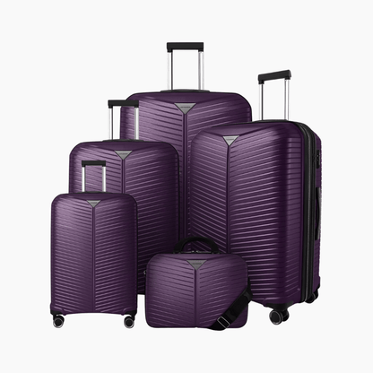 Set Completo Larvender Roma - 5 piezas (18", 20", 24", 28" + Bolso 14") (5823) - Hola mundo