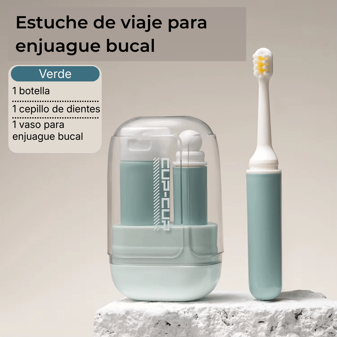 Set de higiene de viaje compacto - Hola mundo