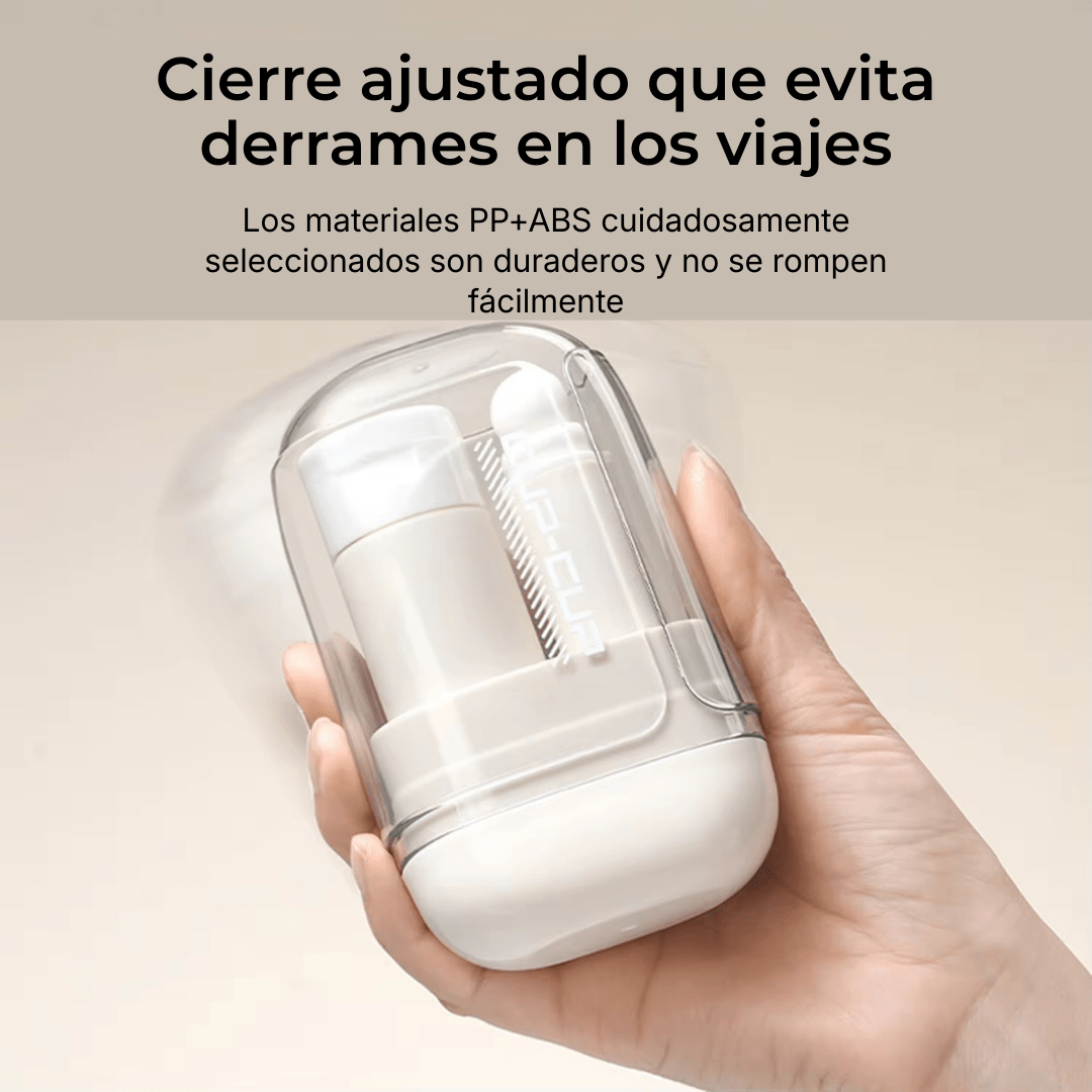 Set de higiene de viaje compacto - Hola mundo