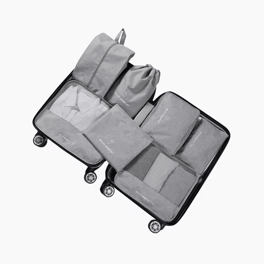 Set organizador de valija x7 piezas - Hola mundo