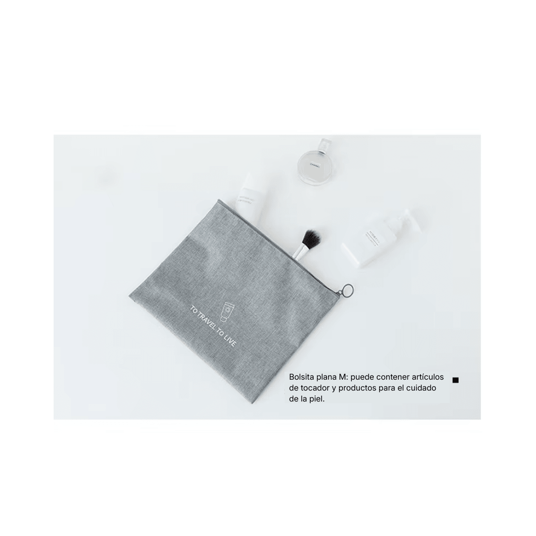 Set organizador de valija x7 piezas - Hola mundo