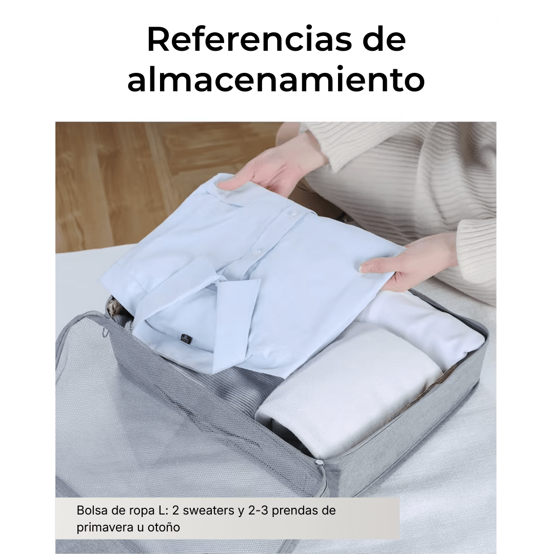 Set organizador de valija x7 piezas - Hola mundo