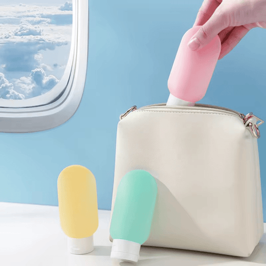 Set x3 botellitas de silicona 60ml - Hola mundo