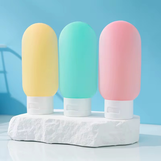 Set x3 botellitas de silicona 60ml - Hola mundo