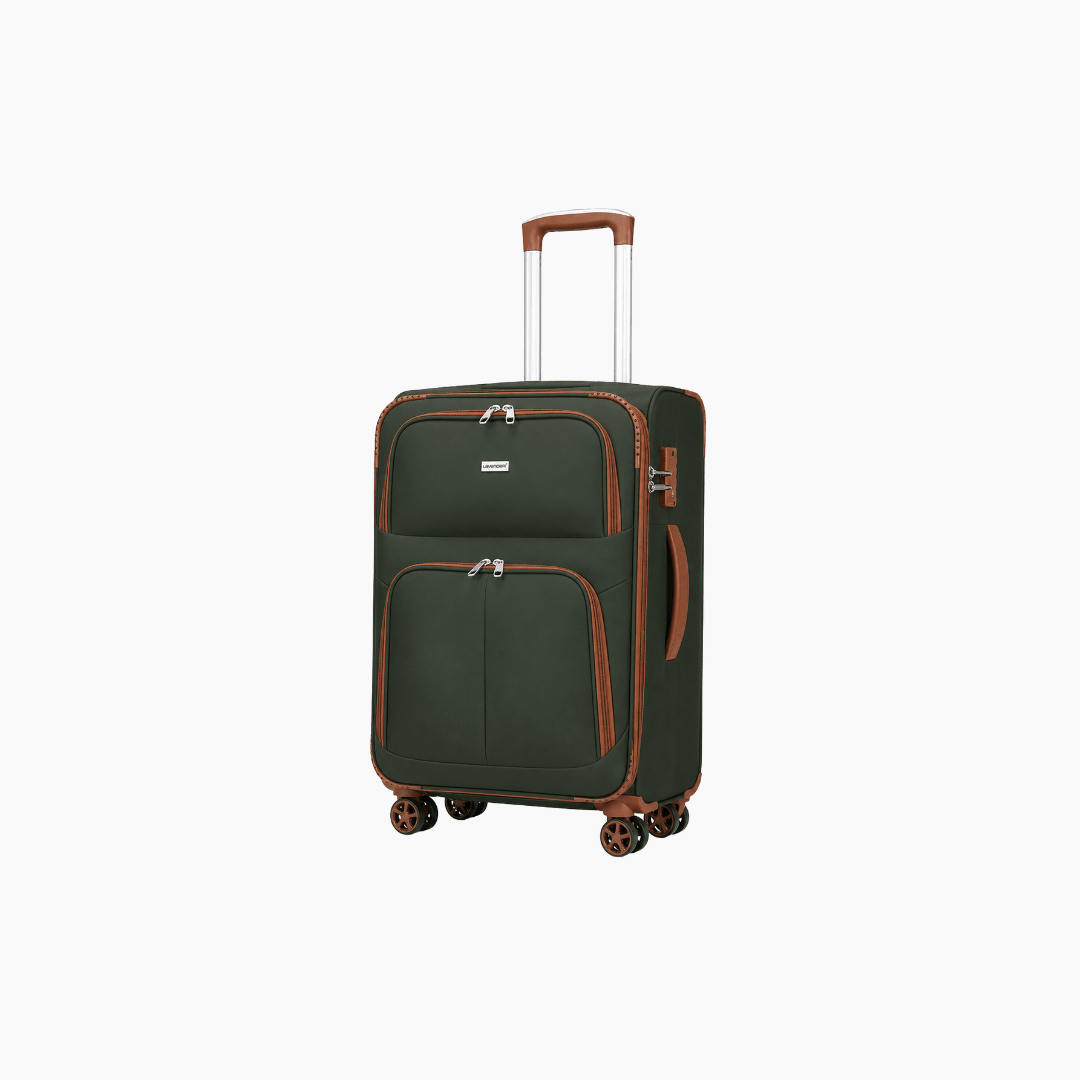 Valija de Tela Larvender Praga 20" - Carry-On (9895) - Hola mundo