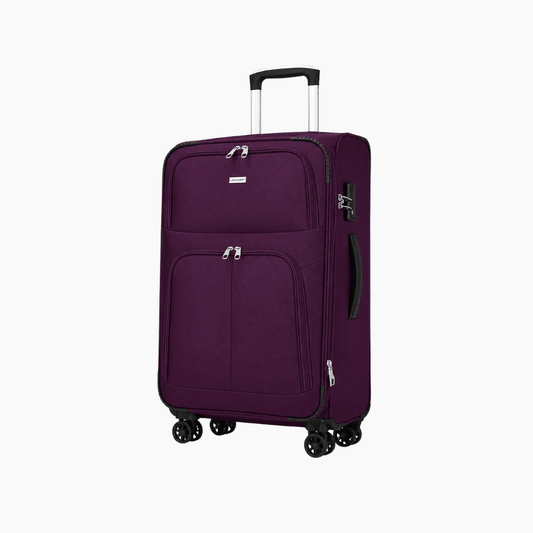 Valija de Tela Larvender Praga 28" - Grande Expandible (9895) - Hola mundo