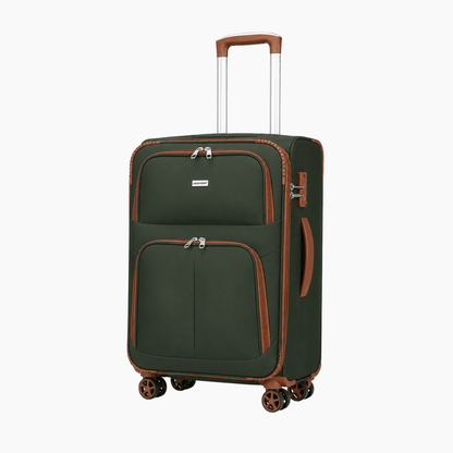 Valija de Tela Larvender Praga 28" - Grande Expandible (9895) - Hola mundo